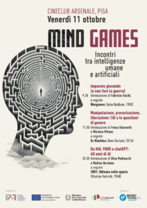 MIND GAMES: intelligenze umane e artificiali